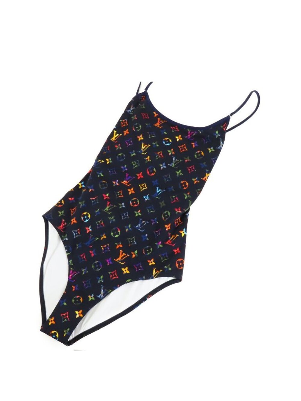 Louis Vuitton Monogram Swimwear Navy Multicolor Nylon Polyurethane Vinyl